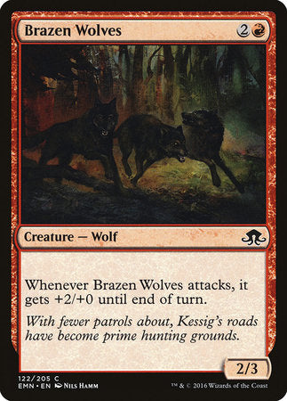 Brazen Wolves [Eldritch Moon] | Rook's Games and More