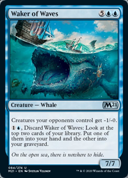 Waker of Waves [Core Set 2021] | Rook's Games and More