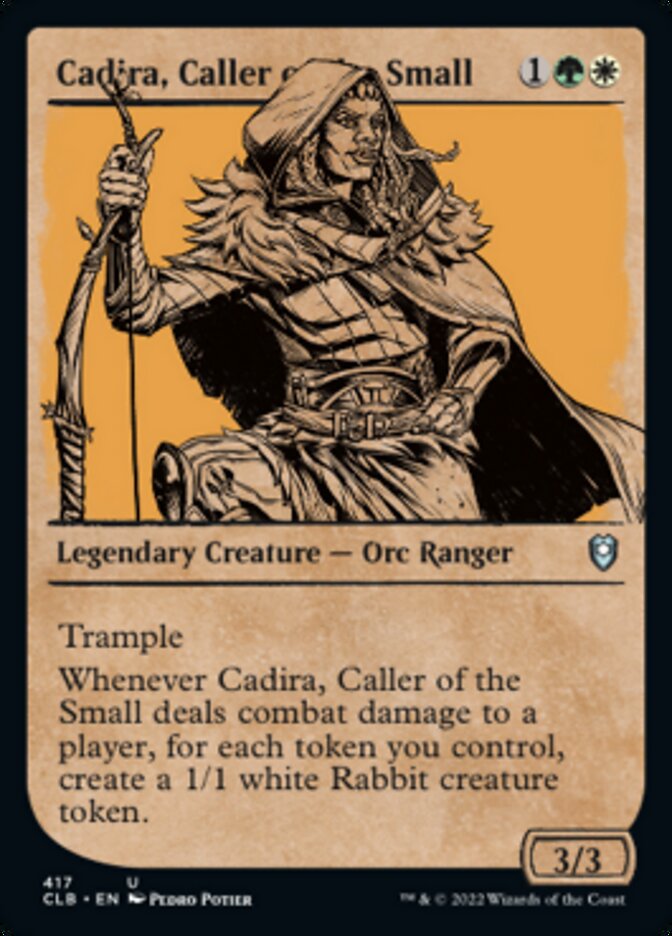 Cadira, Caller of the Small (Showcase) [Commander Legends: Battle for Baldur's Gate] | Rook's Games and More