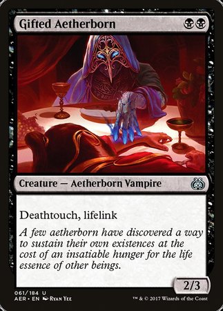 Gifted Aetherborn [Aether Revolt] | Rook's Games and More