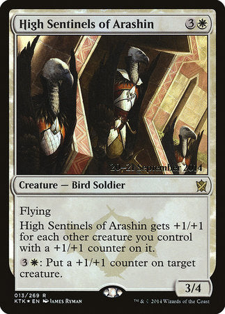 High Sentinels of Arashin [Khans of Tarkir Promos] | Rook's Games and More