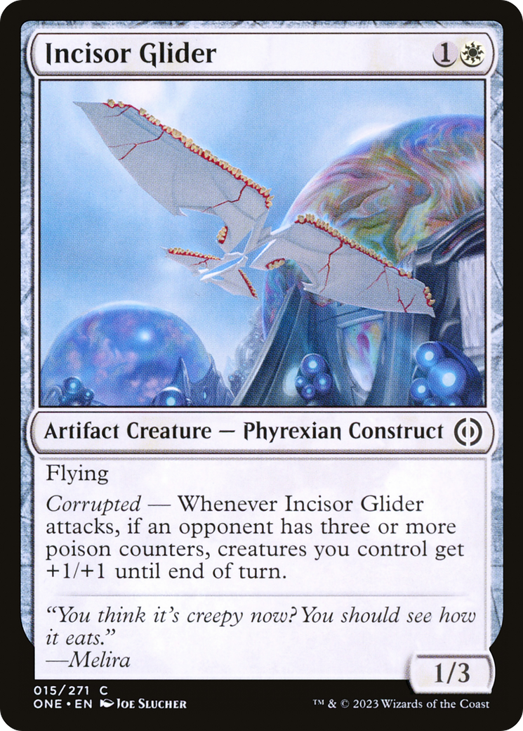 Incisor Glider [Phyrexia: All Will Be One] | Rook's Games and More