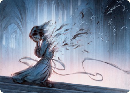 Fading Hope Art Card [Innistrad: Midnight Hunt Art Series] | Rook's Games and More