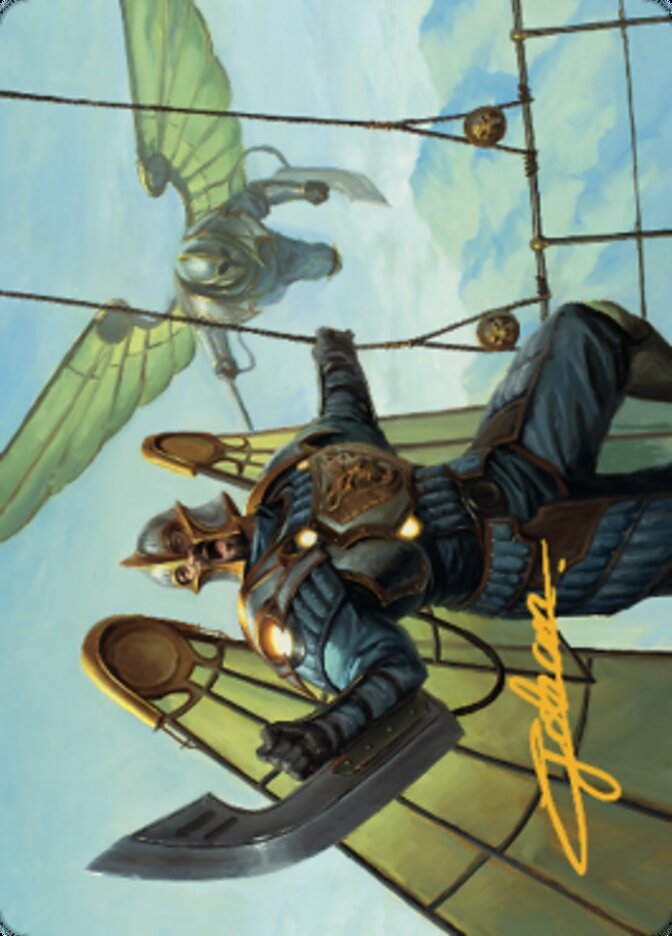 Air Marshal Art Card (Gold-Stamped Signature) [The Brothers' War Art Series] | Rook's Games and More