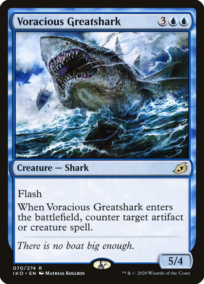 Voracious Greatshark [Ikoria: Lair of Behemoths] | Rook's Games and More