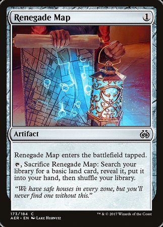 Renegade Map [Aether Revolt] | Rook's Games and More