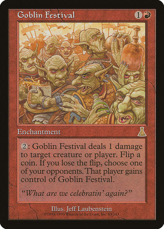 Goblin Festival [Urza's Destiny] | Rook's Games and More