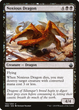 Noxious Dragon [Battlebond] | Rook's Games and More