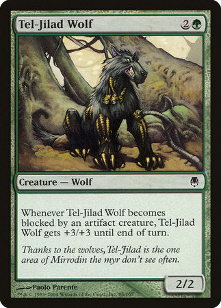 Tel-Jilad Wolf [Darksteel] | Rook's Games and More