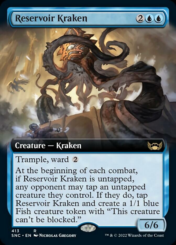 Reservoir Kraken (Extended Art) [Streets of New Capenna] | Rook's Games and More