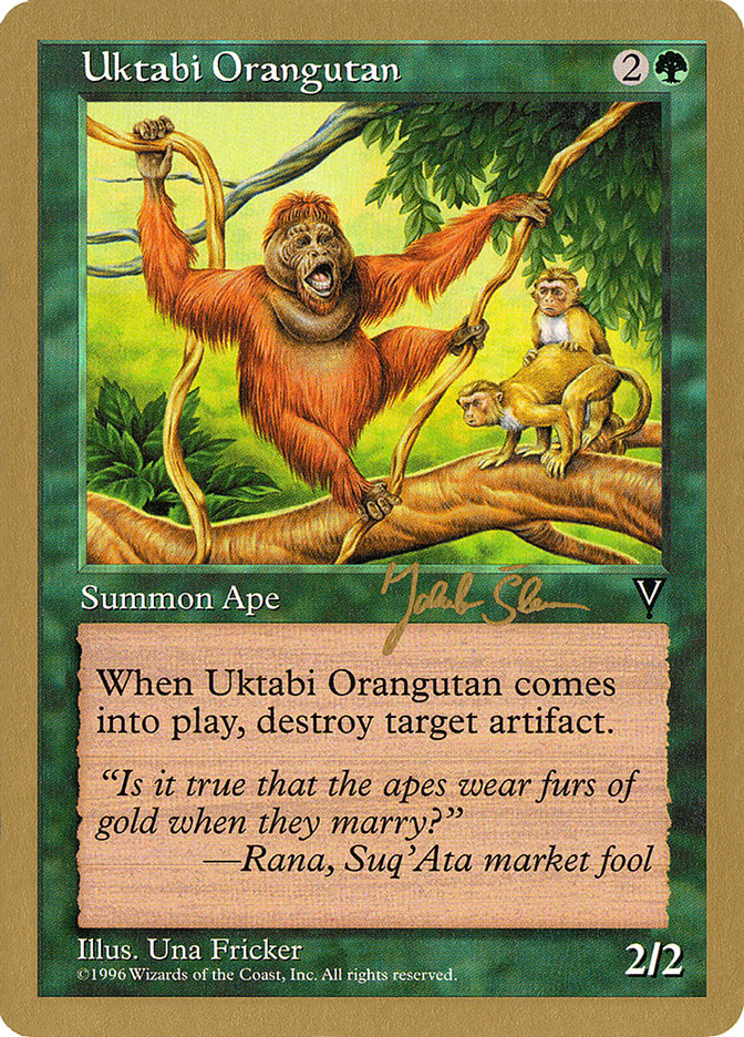 Uktabi Orangutan (Jakub Slemr) [World Championship Decks 1997] | Rook's Games and More