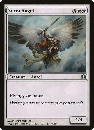 Serra Angel [Commander 2011] | Rook's Games and More