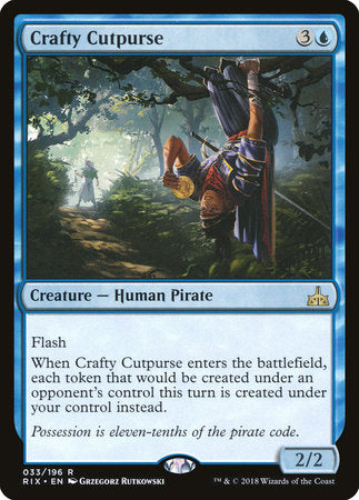 Crafty Cutpurse [Rivals of Ixalan] | Rook's Games and More