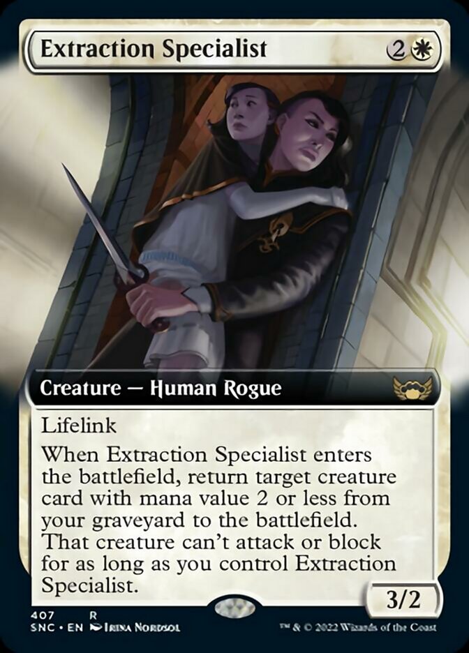 Extraction Specialist (Extended Art) [Streets of New Capenna] | Rook's Games and More