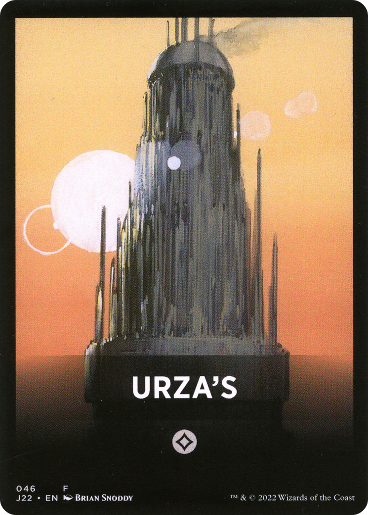 Urza's Theme Card [Jumpstart 2022 Front Cards] | Rook's Games and More