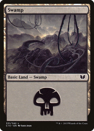 Swamp (331) [Commander 2015] | Rook's Games and More