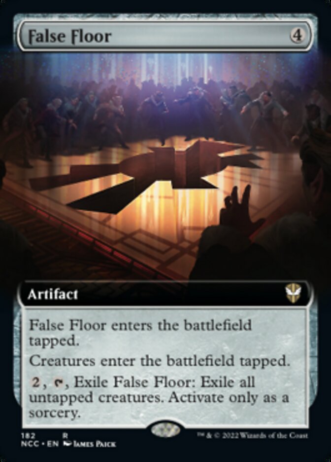 False Floor (Extended Art) [Streets of New Capenna Commander] | Rook's Games and More