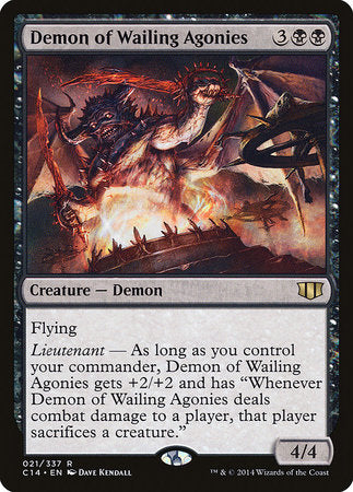 Demon of Wailing Agonies [Commander 2014] | Rook's Games and More