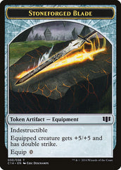 Stoneforged Blade // Germ Double-sided Token [Commander 2014 Tokens] | Rook's Games and More