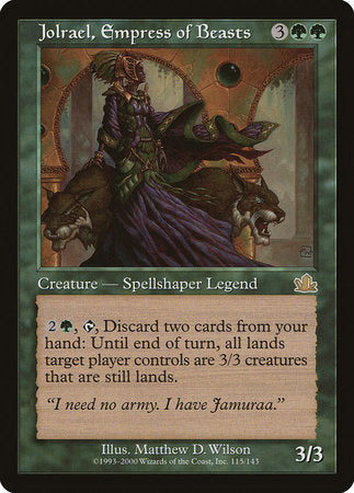 Jolrael, Empress of Beasts [Prophecy] | Rook's Games and More
