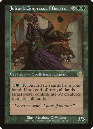 Jolrael, Empress of Beasts [Prophecy] | Rook's Games and More