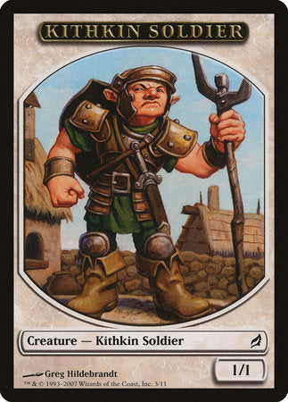 Kithkin Soldier Token [Lorwyn Tokens] | Rook's Games and More