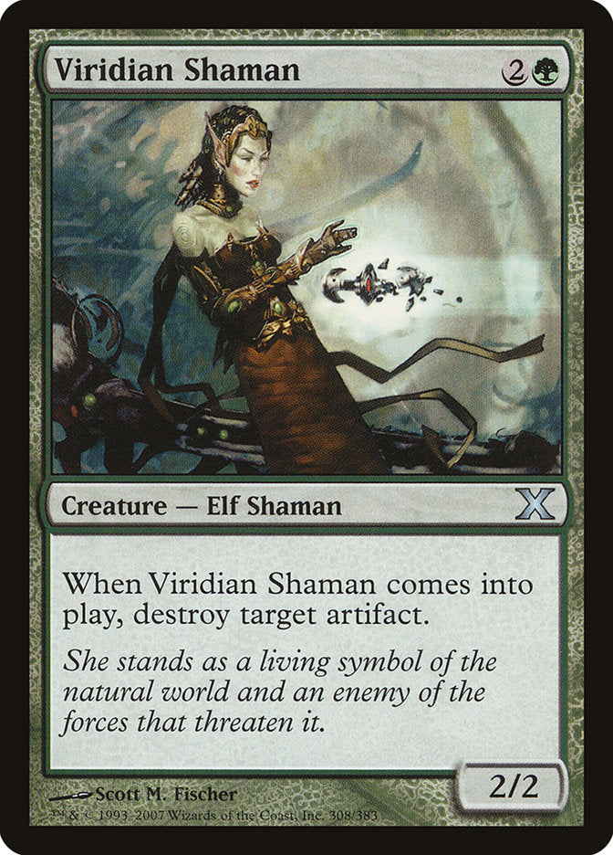 Viridian Shaman [Tenth Edition] | Rook's Games and More
