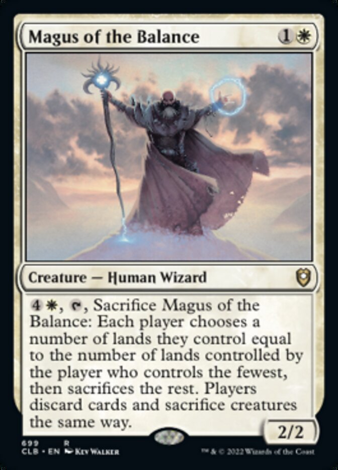 Magus of the Balance [Commander Legends: Battle for Baldur's Gate] | Rook's Games and More