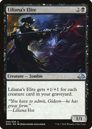 Liliana's Elite [Eldritch Moon] | Rook's Games and More