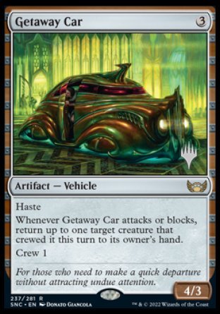 Getaway Car (Promo Pack) [Streets of New Capenna Promos] | Rook's Games and More