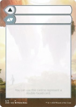 Helper Card (8/9) [Zendikar Rising Tokens] | Rook's Games and More