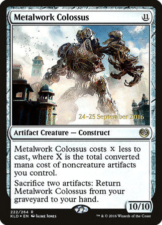 Metalwork Colossus [Kaladesh Promos] | Rook's Games and More