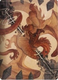 Soul Shatter Art Card [Zendikar Rising Art Series] | Rook's Games and More