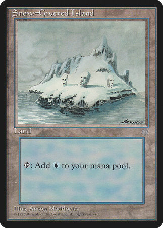 Snow-Covered Island [Ice Age] | Rook's Games and More