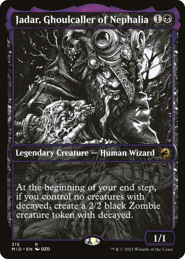 Jadar, Ghoulcaller of Nephalia (Showcase Eternal Night) [Innistrad: Midnight Hunt] | Rook's Games and More