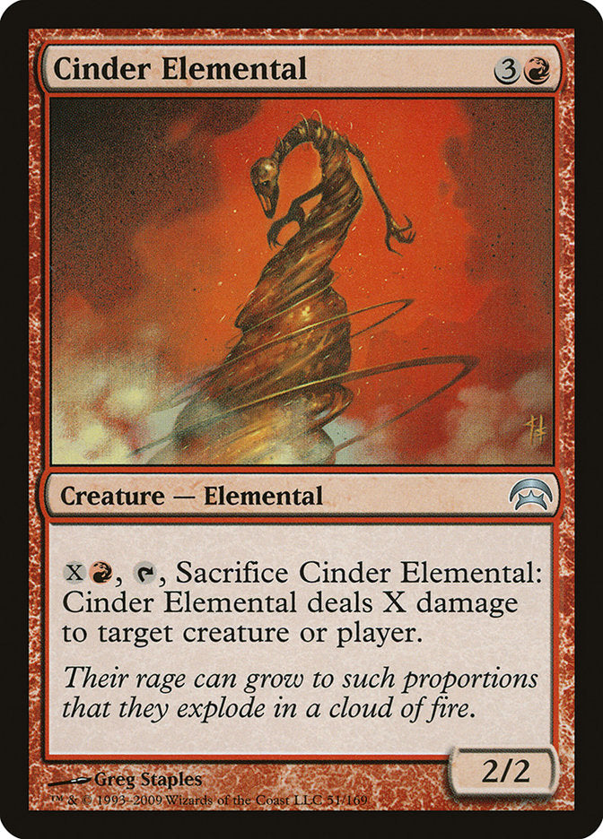 Cinder Elemental [Planechase] | Rook's Games and More