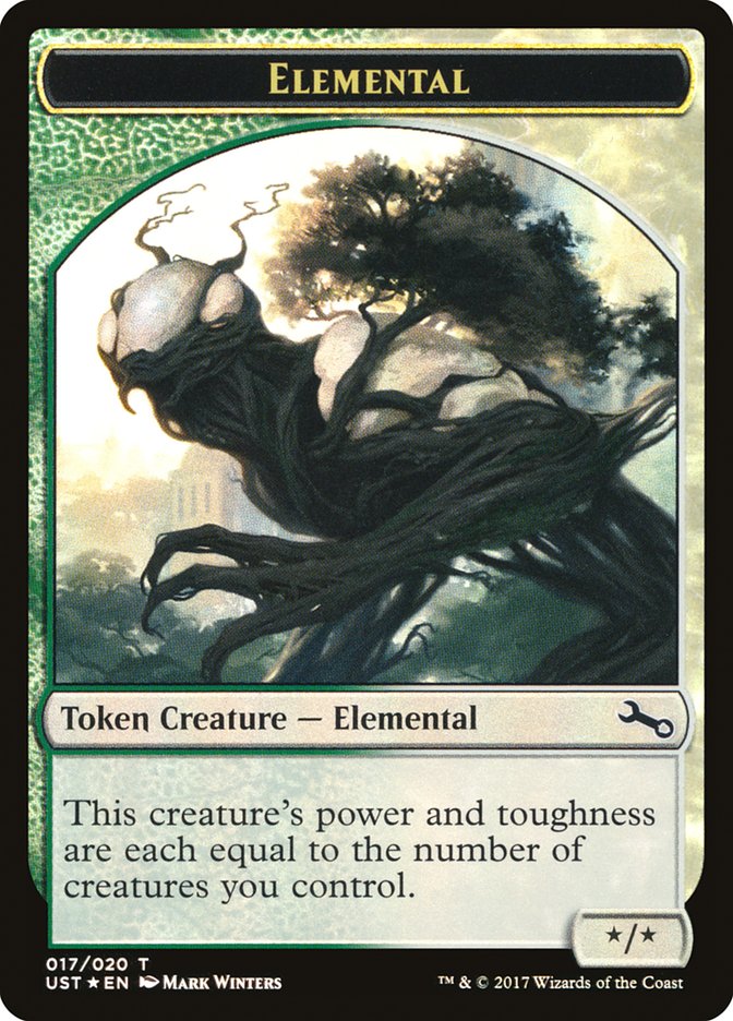 Elemental // Elemental (017/020) [Unstable Tokens] | Rook's Games and More