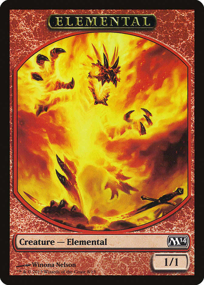 Elemental (8/13) [Magic 2014 Tokens] | Rook's Games and More