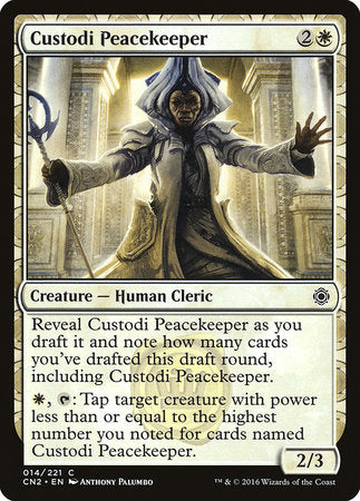 Custodi Peacekeeper [Conspiracy: Take the Crown] | Rook's Games and More