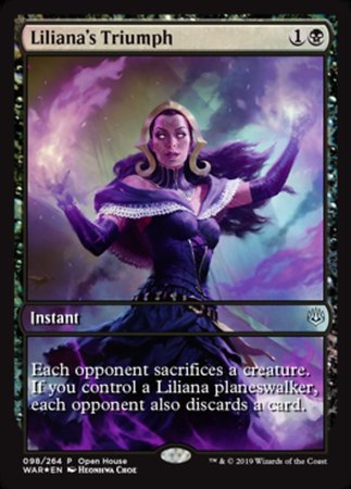 Liliana's Triumph [War of the Spark Promos] | Rook's Games and More