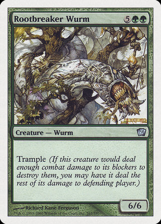 Rootbreaker Wurm [Ninth Edition] | Rook's Games and More