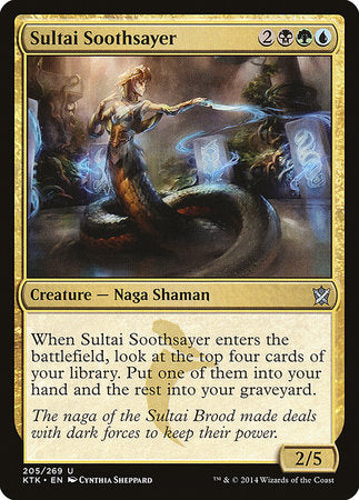 Sultai Soothsayer [Khans of Tarkir] | Rook's Games and More