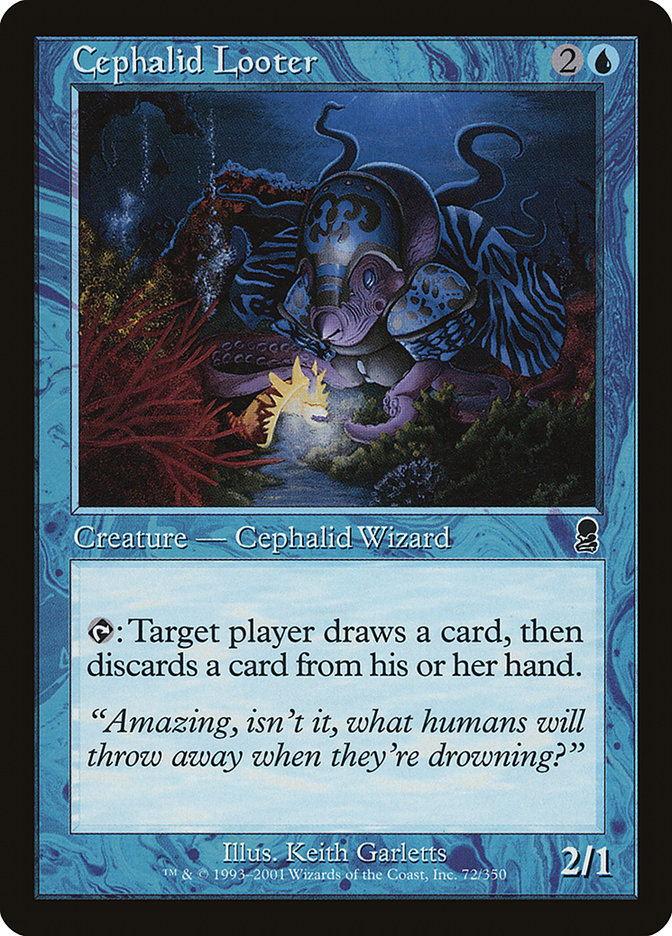 Cephalid Looter (Misprinted) [Odyssey] | Rook's Games and More