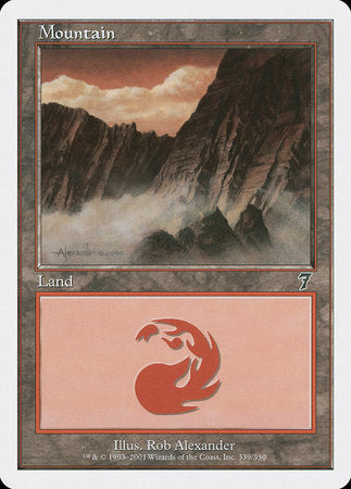 Mountain (339) [Seventh Edition] | Rook's Games and More