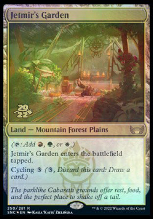 Jetmir's Garden [Streets of New Capenna Prerelease Promos] | Rook's Games and More