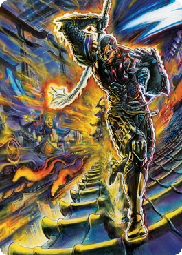 Kaito Shizuki 2 Art Card [Kamigawa: Neon Dynasty Art Series] | Rook's Games and More