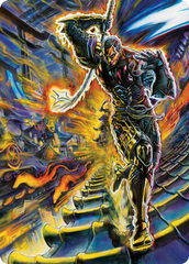 Kaito Shizuki 2 Art Card [Kamigawa: Neon Dynasty Art Series]