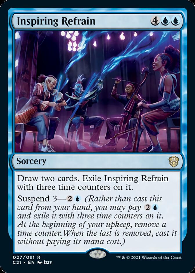 Inspiring Refrain [Commander 2021] | Rook's Games and More