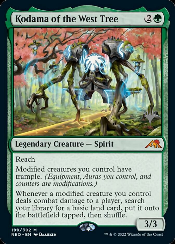 Kodama of the West Tree (Promo Pack) [Kamigawa: Neon Dynasty Promos] | Rook's Games and More