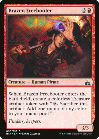 Brazen Freebooter [Rivals of Ixalan] | Rook's Games and More